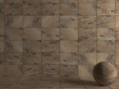Stone Wall Tiles Key Stone Brown 40x60 Texture