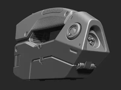 Hard Surface Sci Fi Gadget 3D model
