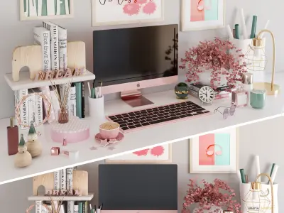 5 decorative set collection vol 3 3D Model Pack