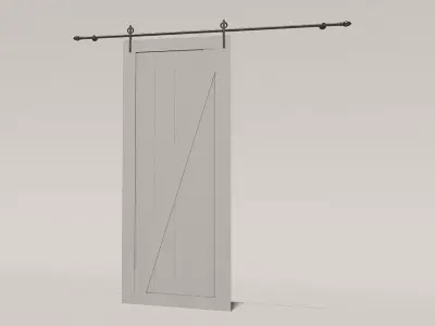 Sliding door 3D model order
