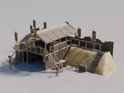 Nordic House 22 3D model