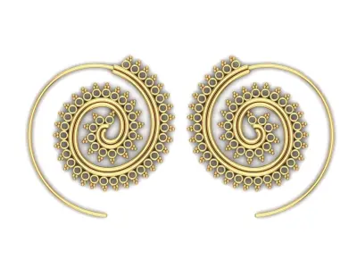 Earring 006 3D print model
