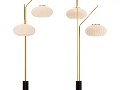 roche bobois mei floor lamp 3D model
