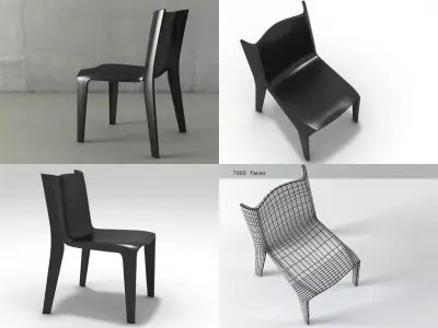 Fly chair - chair Free 3D model