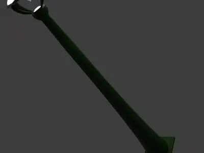 Modern Street Light 3D model