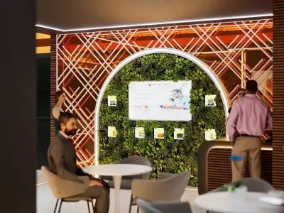 Booth design 3 Low-poly 3D model