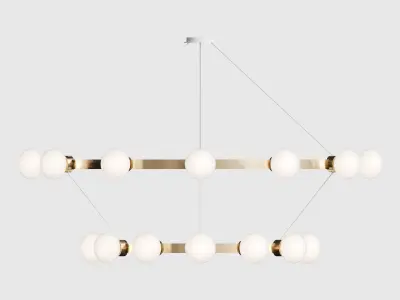 Cinema Double Tiers 3d model 3D model