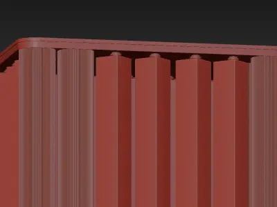 VeniceM Numa Floor Light in Brass and Glass by Massimo Tonetto 3D model