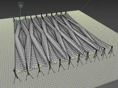 market stadium 3D model