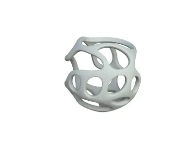 SciFi Cube Object No 22218 Low Poly Shape Texture