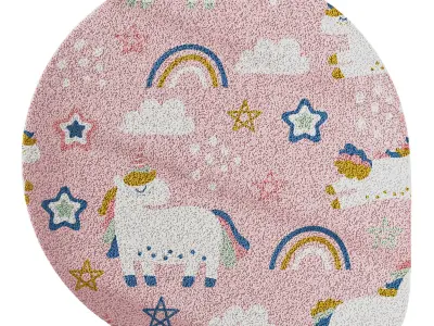 Kids Carpet Set 21 3D model