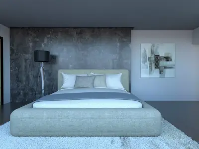 BEDROOM DESIGN 3D model
