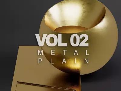 Metal vol02 Plain 8K Seamless PBR Materials Texture