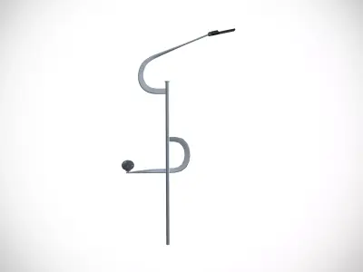 Street Light Pole Low-poly 3D model