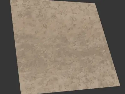 Beach sand Scan 3D model