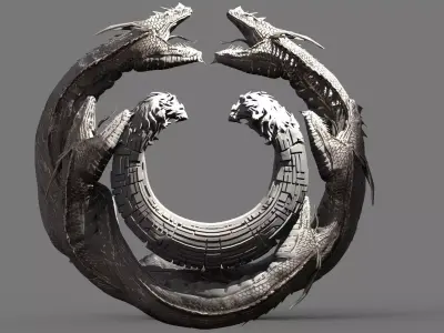 Superman serpent relic 2  3D model