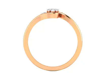  Women Ring Render 3dm STL MTL SLC JCD OBJ FBX Details 3D print model 50