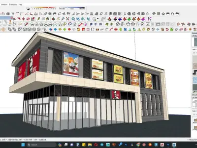 Office building 3d model 3D model