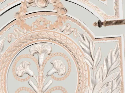 versailles doors 3D model