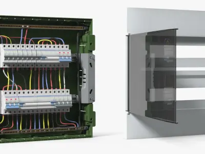  Recessed Electrical Distribution Board 