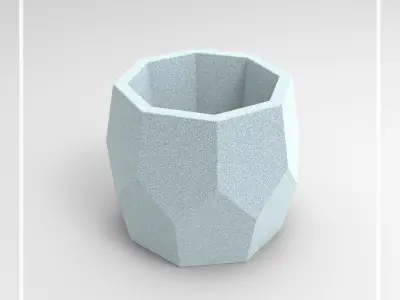 Welding Project Plans Drawings Mold 1 Pot DXF PDF 3D model