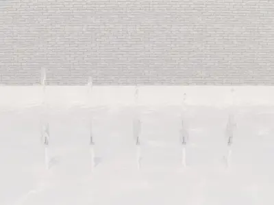 Lumion fountain - animated Low-poly 3D model