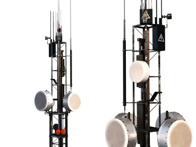 Communication Tower 3D model