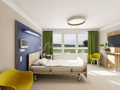 Hospital Room UE4 3D model