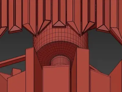 Empire Snooker Suspension 3D model