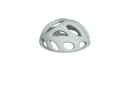 SciFi Cube Object No 45659 Low Poly Shape Low-poly 3D model