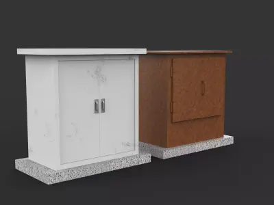 Electric Enclosure Housing 3D model