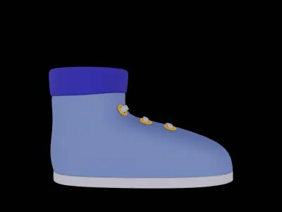 Kids Shoes Free 3D model