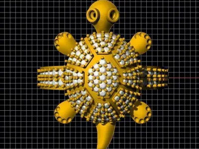tortoise ring 3dm file 3D print model