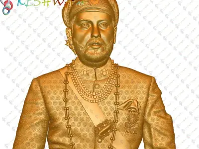 face portraits stl formate 3D print model