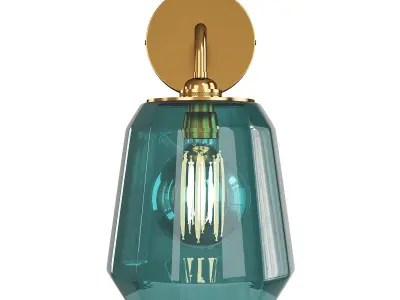 Salmar Sconce Low-poly 3D model