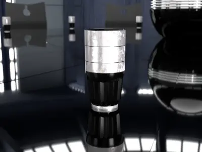 Complete Set 6 - Death Star Conference Room 1-18 scale Hasbro 3D Model Pack