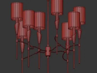 TATE Chandelier  3D model