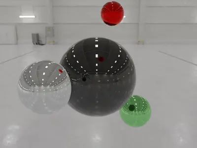 HDRI - Airplane Hangar Interior 1 Texture