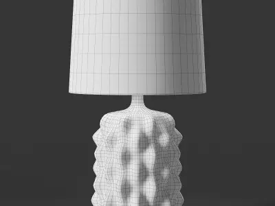 Baobab Lamp Low-poly 3D model