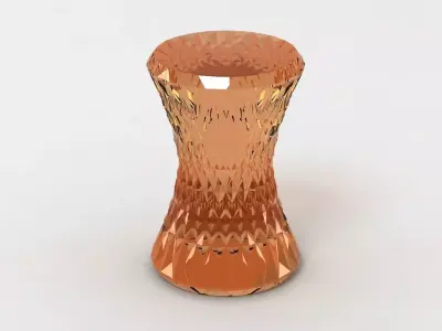 Marcel Wanders Stone Stool 3D model