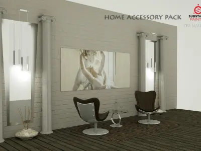 home furniture pack 3D model