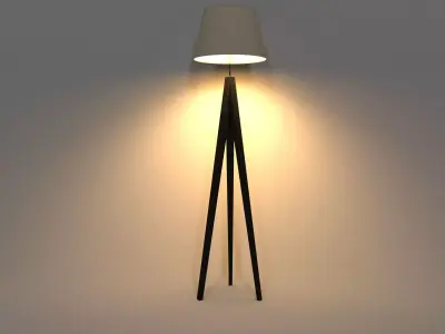 Emme Floor lamp Armani Casa 3D model