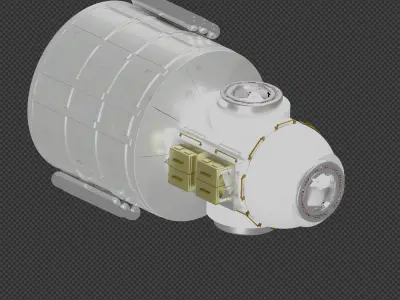 NASA Exploration Augmentation Module 3D model