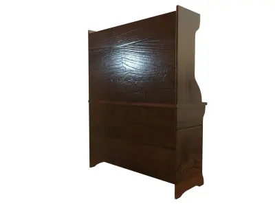 Kitchen Floor Cabinet Low-poly 3D model