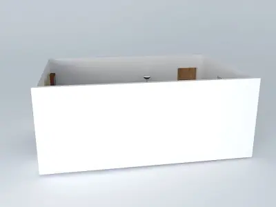 milenaorkut house with door Free 3D model