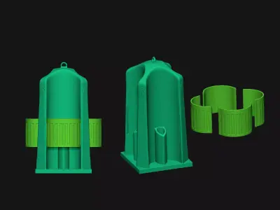 Street Toilet  3D print model