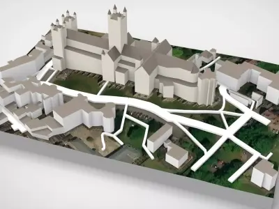 Canterbury Cathedral  Great Britain 3D model