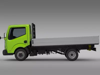 Nissan Atlas Chassi Tipper 2015 3D model