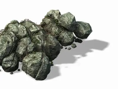Mountain - Rock 0110 3D model
