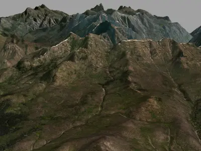 Yellowstone National Park 3D model